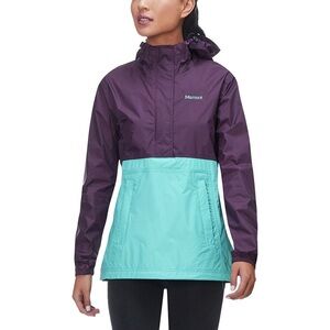 EUC Marmot Women's Gorpcore Pre Cip Anorak Dark Purple/Meadowbrook, Size XL